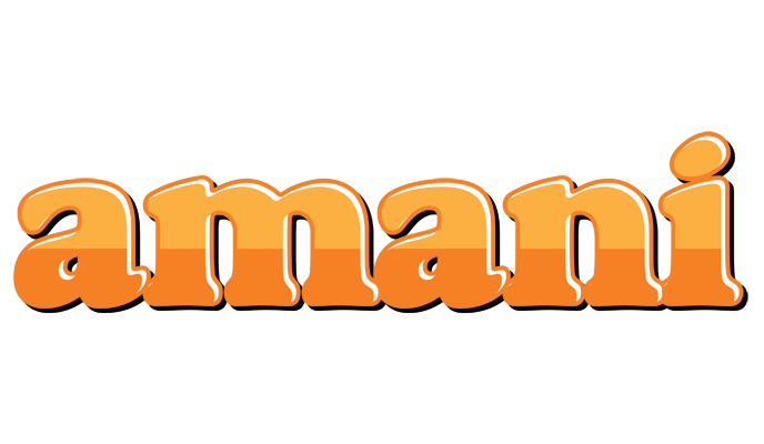 Amani orange logo