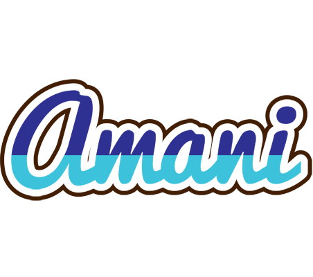 Amani raining logo