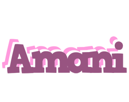Amani relaxing logo
