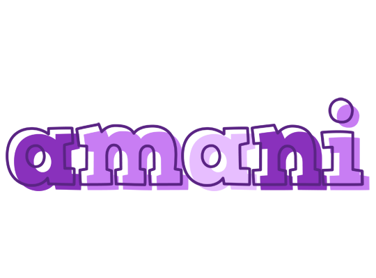 Amani sensual logo