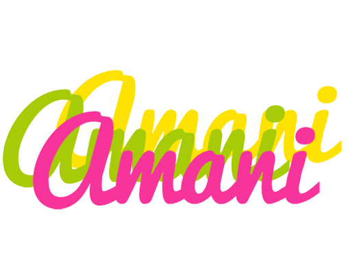Amani sweets logo