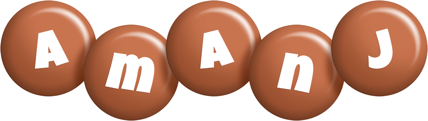 Amanj candy-brown logo