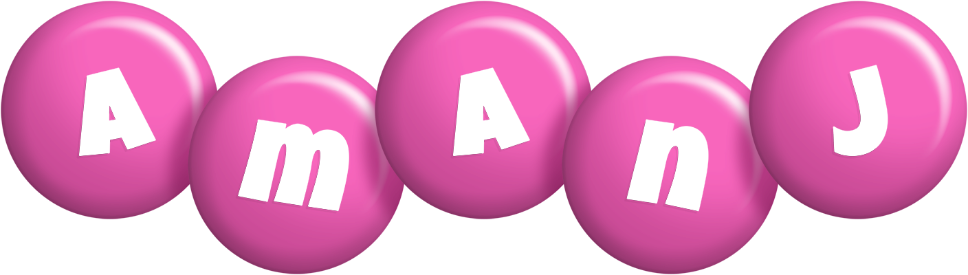 Amanj candy-pink logo