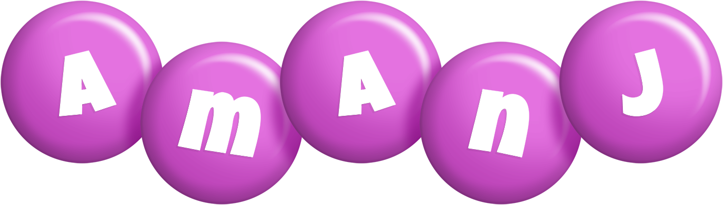 Amanj candy-purple logo