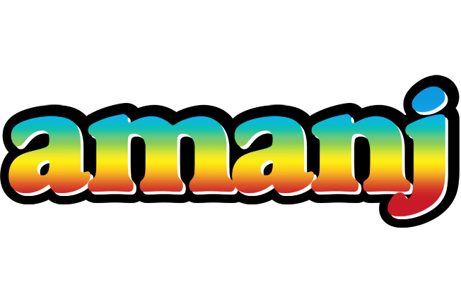 Amanj color logo
