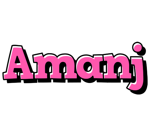 Amanj girlish logo