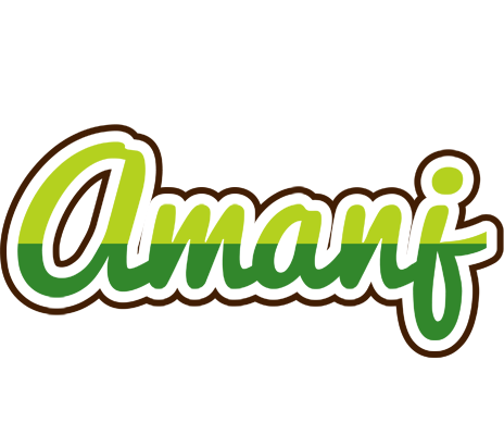 Amanj golfing logo