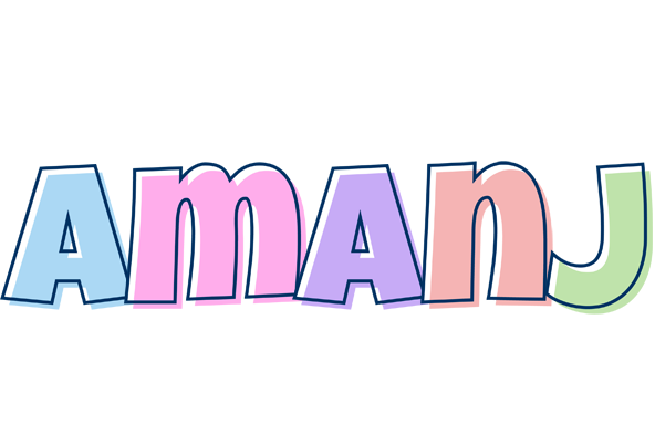 Amanj pastel logo