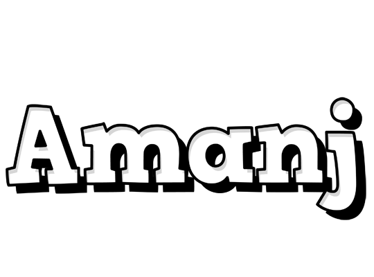 Amanj snowing logo