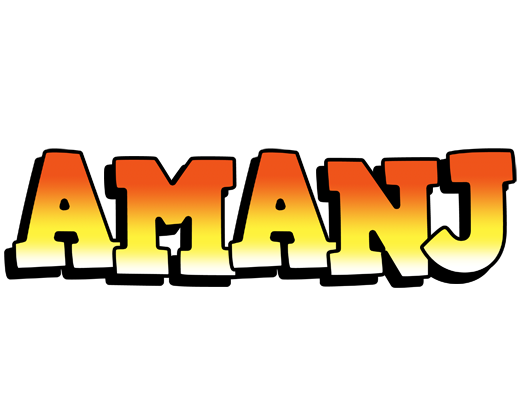 Amanj sunset logo