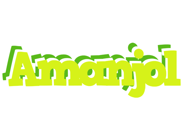 Amanjol citrus logo