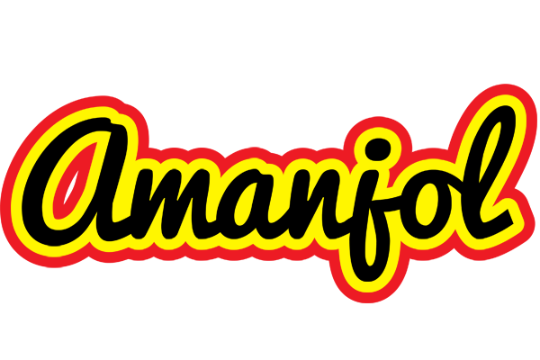Amanjol flaming logo