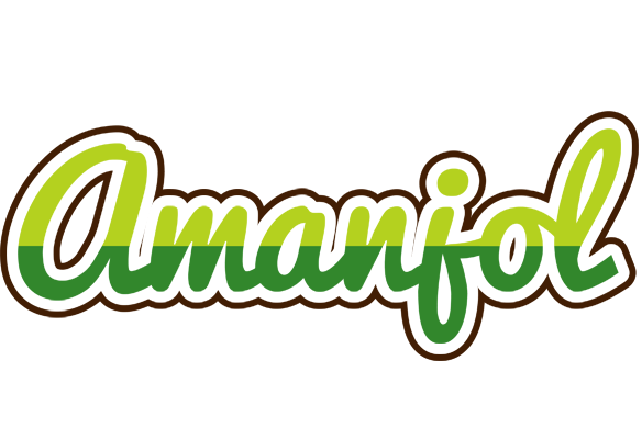 Amanjol golfing logo