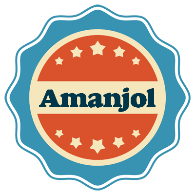 Amanjol labels logo