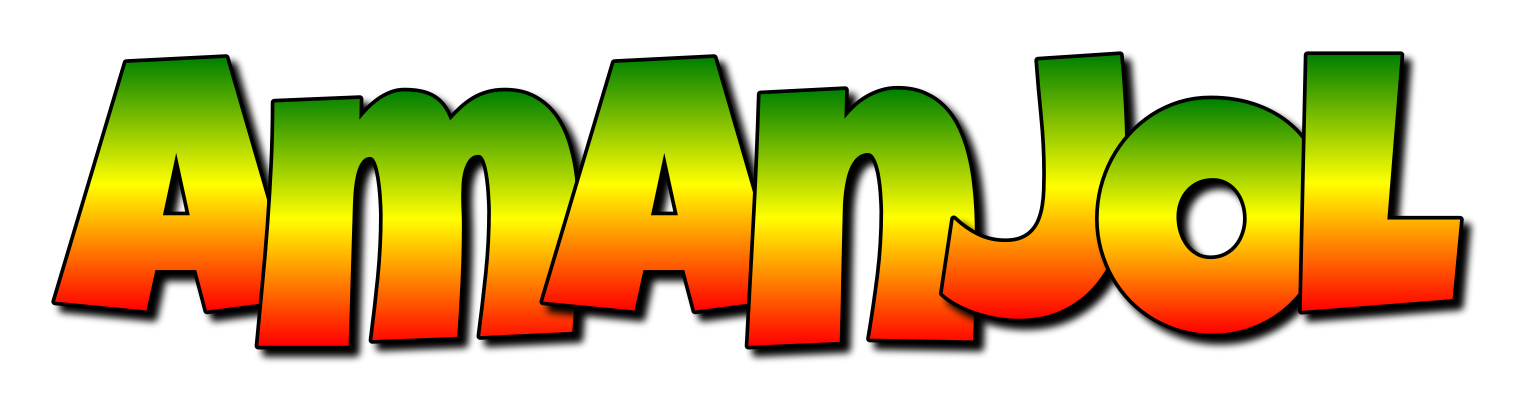 Amanjol mango logo