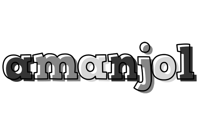 Amanjol night logo