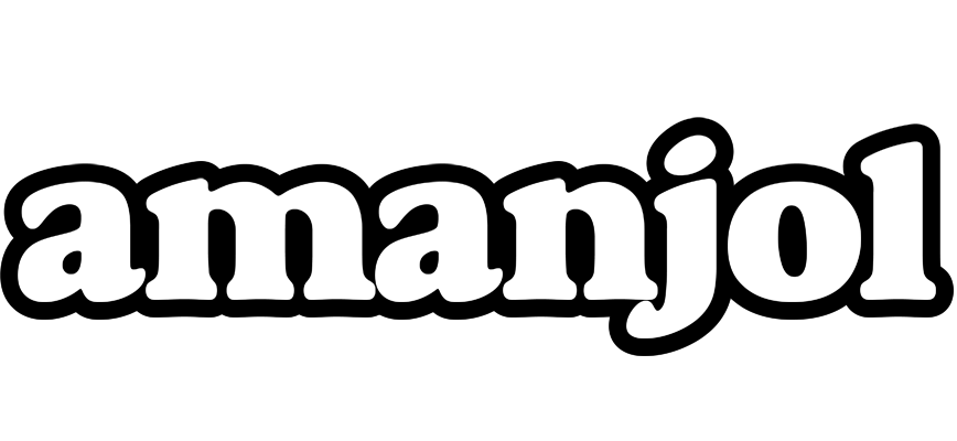 Amanjol panda logo