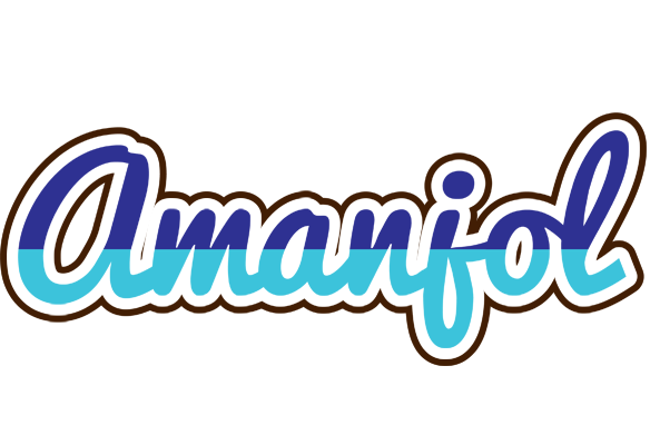 Amanjol raining logo