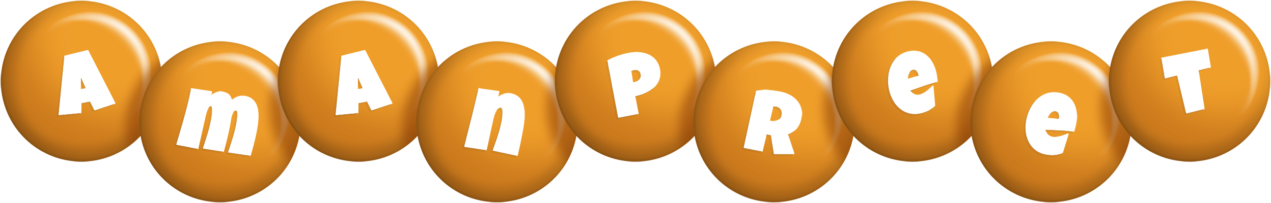 Amanpreet candy-orange logo