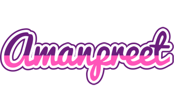 Amanpreet cheerful logo