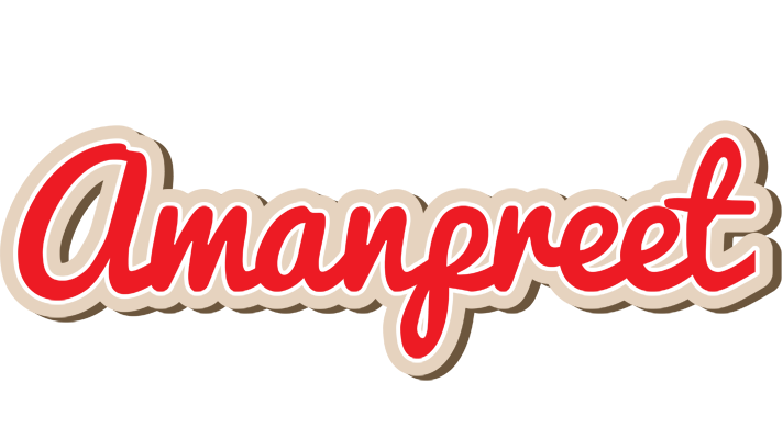Amanpreet chocolate logo
