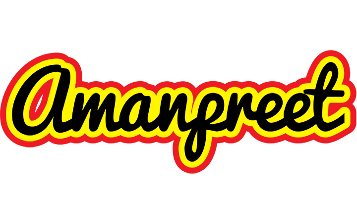 Amanpreet flaming logo