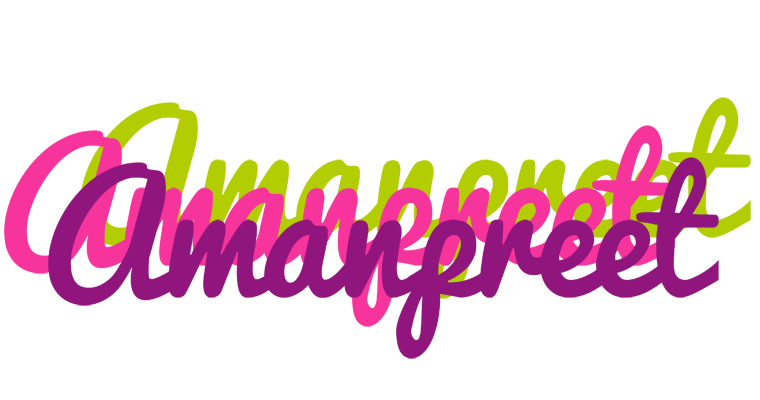 Amanpreet flowers logo