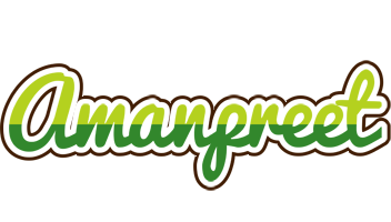 Amanpreet golfing logo