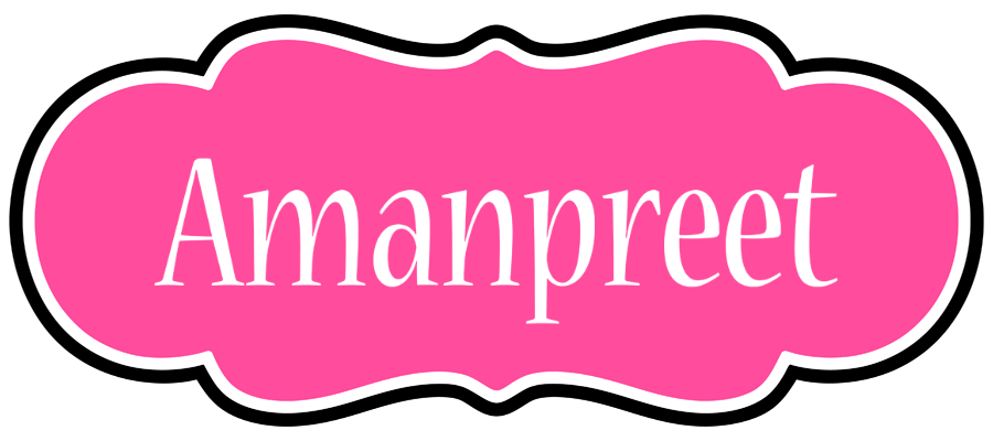 Amanpreet invitation logo