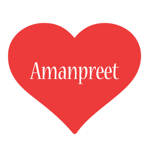 Amanpreet love logo