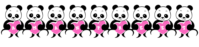 Amanpreet love-panda logo