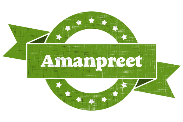 Amanpreet natural logo