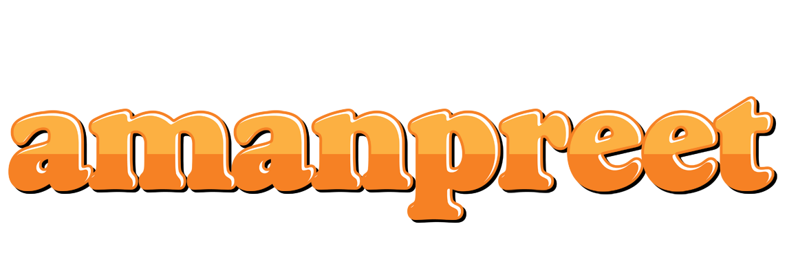 Amanpreet orange logo