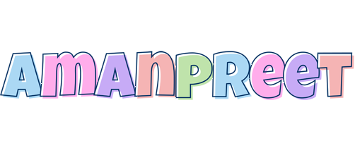 Amanpreet pastel logo