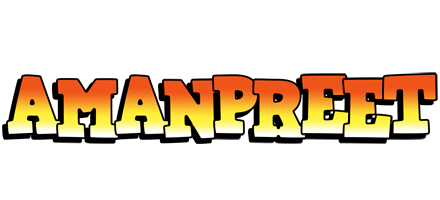 Amanpreet sunset logo