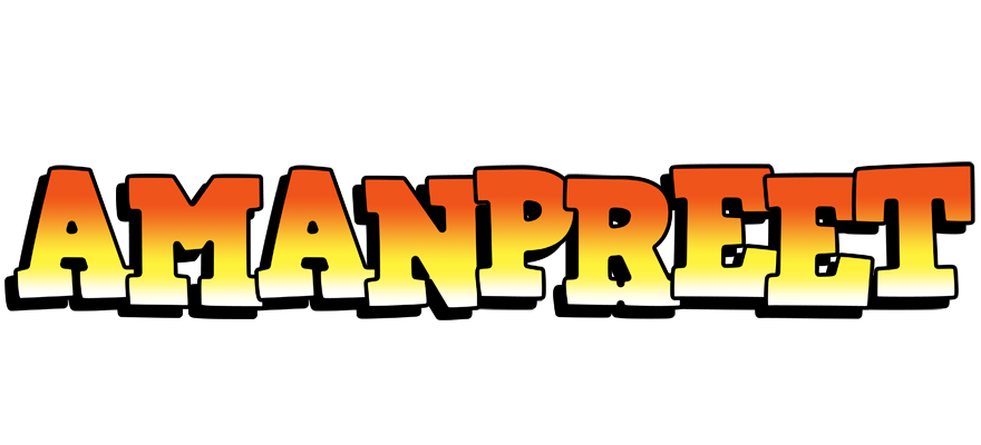Amanpreet sunset logo