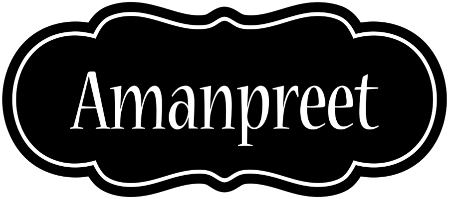 Amanpreet welcome logo