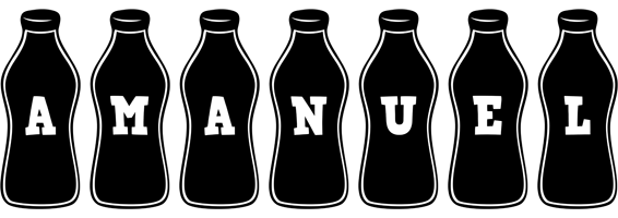 Amanuel bottle logo