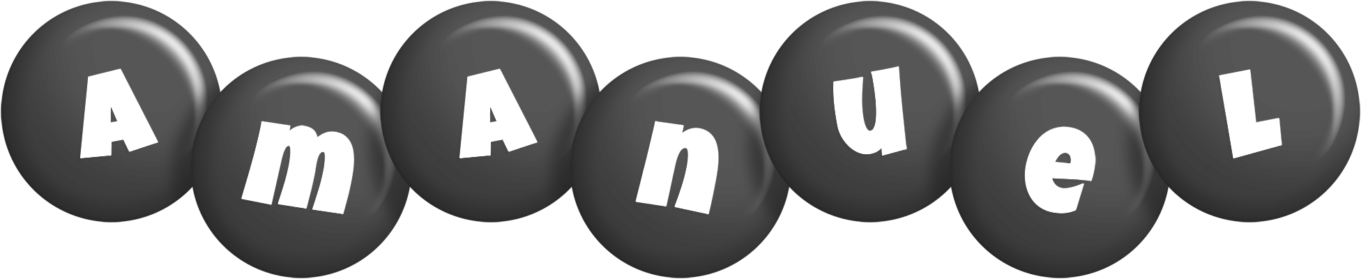 Amanuel candy-black logo