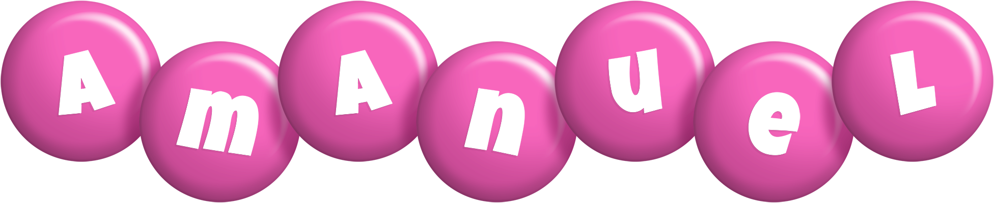 Amanuel candy-pink logo