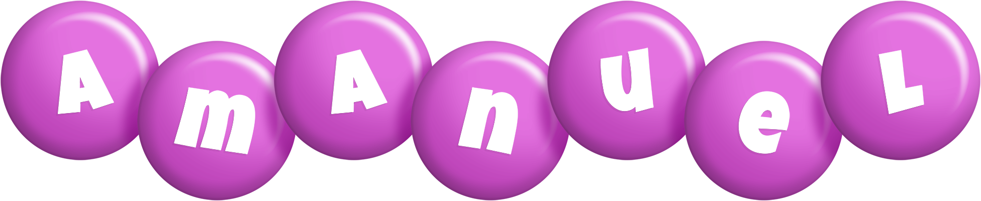Amanuel candy-purple logo