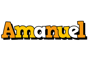 Amanuel cartoon logo