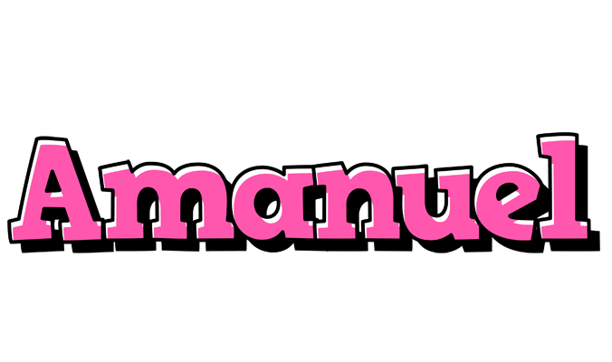 Amanuel girlish logo