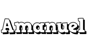 Amanuel snowing logo