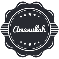 Amanullah badge logo