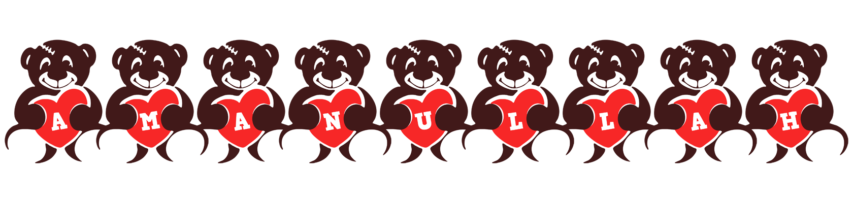 Amanullah bear logo