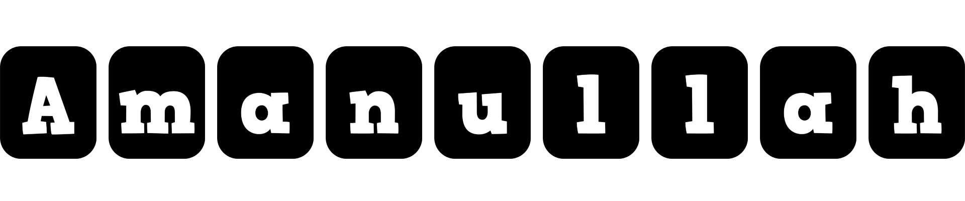Amanullah box logo