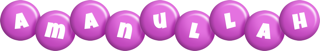 Amanullah candy-purple logo