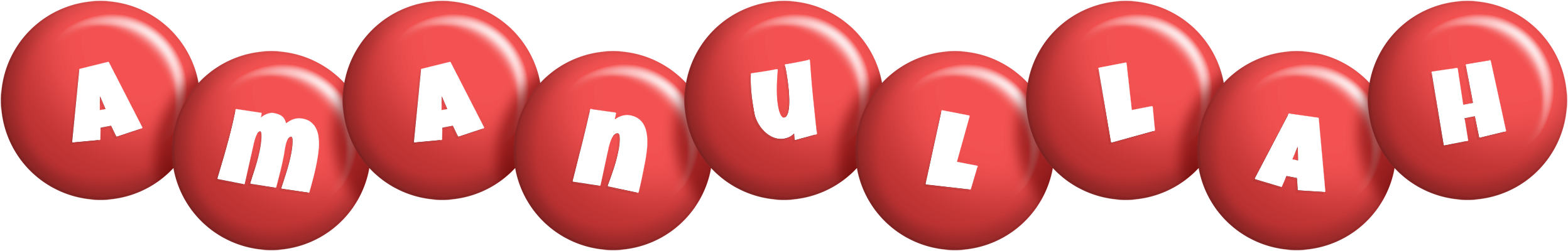 Amanullah candy-red logo