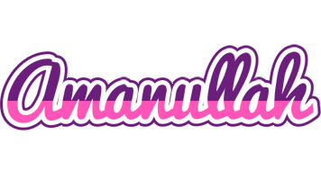 Amanullah cheerful logo